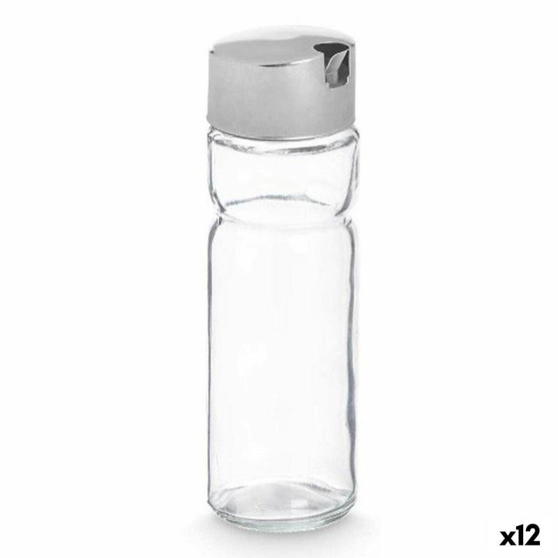 Oliera Vivalto OCT-TW022 Trasparente Argentato Metallo Cristallo Plastica 180 ml 4,6 x 15,7 x 4,6 cm (12 Unità)