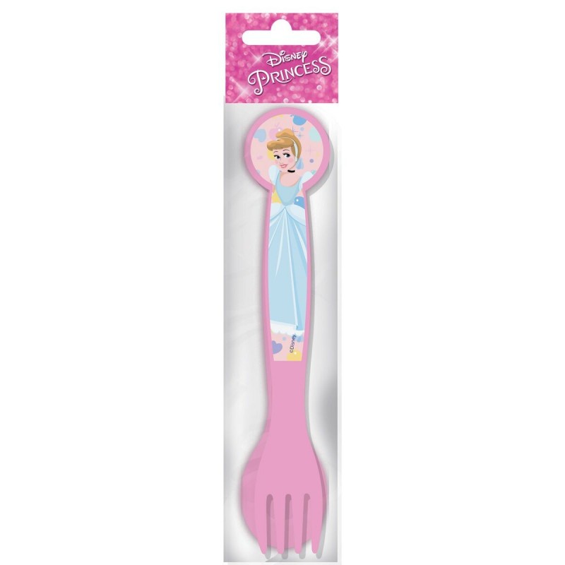 Servizio di Posate Disney Princess CZ11398 Rosa Plastica 2 Pezzi