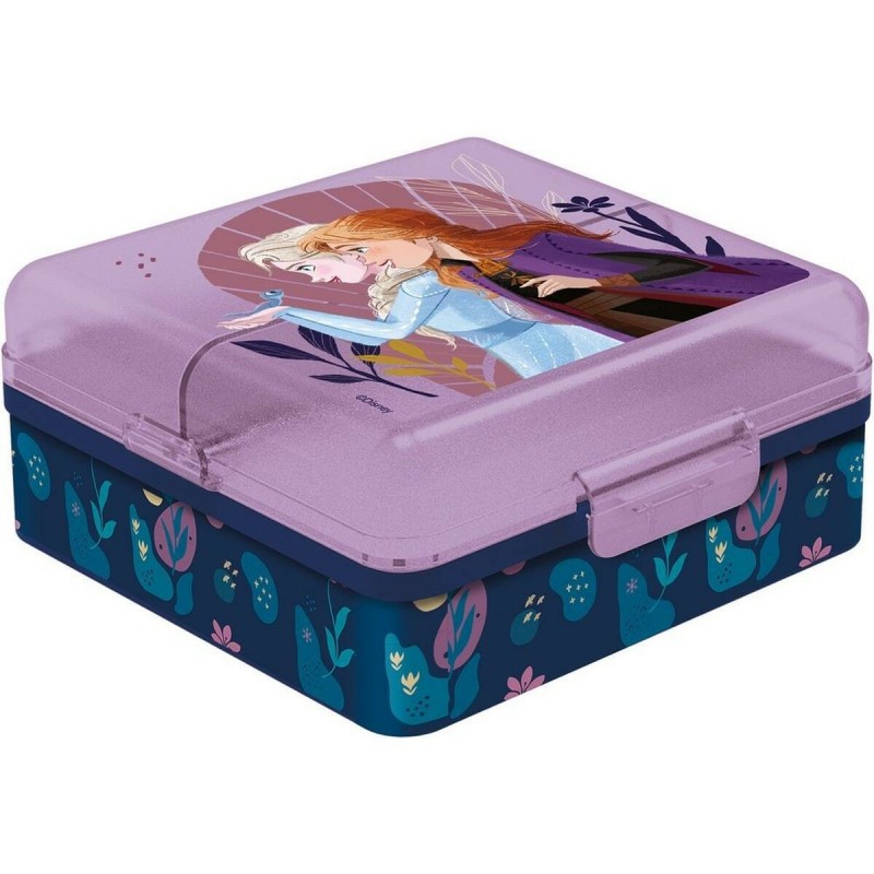 Contenitore a Scomparti Frozen CZ11273 Multicolore Plastica
