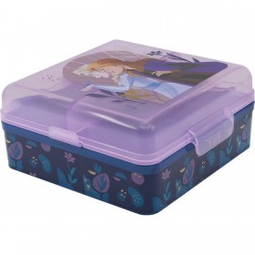 Contenitore a Scomparti Frozen CZ11273 Multicolore Plastica