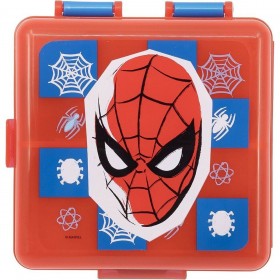 Contenitore a Scomparti Spider-Man CZ11274 Multicolore Plastica