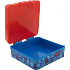 Contenitore a Scomparti Spider-Man CZ11274 Multicolore Plastica