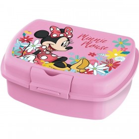 Portamerenda Minnie Mouse CZ11371 Rosa Plastica