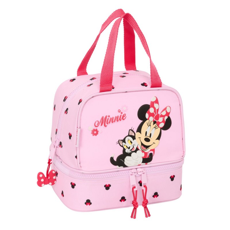 Portamerenda Minnie Mouse Naive Rosa 20 x 20 x 15 cm