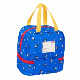 Portamerenda Mickey Mouse Clubhouse Good day Azzurro 20 x 20 x 15 cm