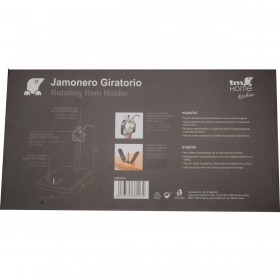 Porta Prosciutto di Legno TM Home 25 x 48 x 40 cm