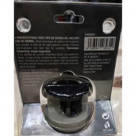 Affilacoltelli TM Home Nero Con Ventose