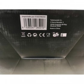 Bollitore d'Acqua Elettrico con Luce LED TM Electron Acciaio inossidabile Crema