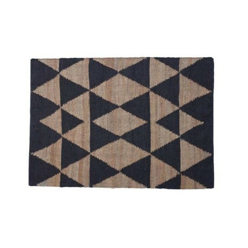 Tappeto Romimex Nero Naturale 160 x 230 x 2 cm