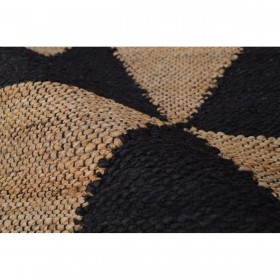 Tappeto Romimex Nero Naturale 160 x 230 x 2 cm
