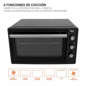 Forno a Convenzione TM Electron 37 L 37 L 250ºC