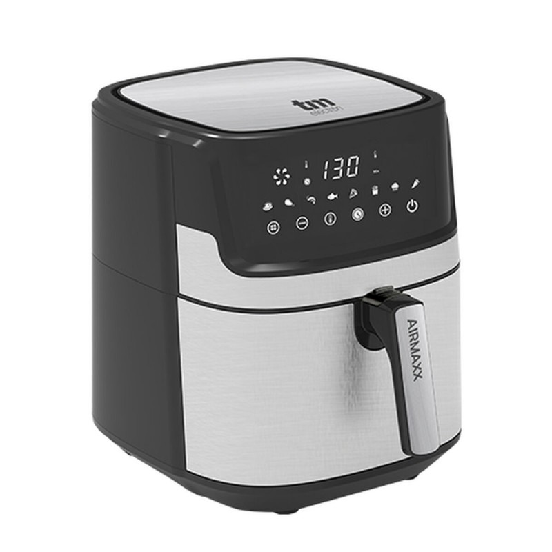 Friggitrice ad Aria TM Electron 1700 W 5,5 L Argentato