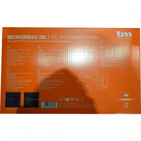 Microonde TM Electron Nero 700 W 20 L