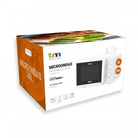 Microonde con Grill TM Electron Bianco 700 W 20 L