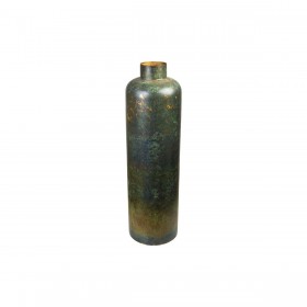 Vaso Romimex Antique Marrone Metallo 23 x 78 x 23 cm