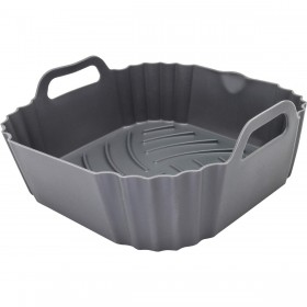 Vassoio riutilizzabile in silicone per friggitrice ad aria Vin Bouquet 20 cm
