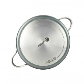 Casseruola Fagor Grigio Ø 24 cm Alluminio Forgiato