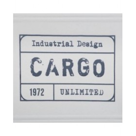 Comodino Alexandra House Living Bianco 41 x 41 x 61 cm