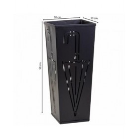 Portaombrelli Alexandra House Living Nero 26 x 45 x 26 cm