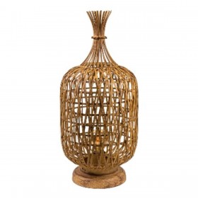 Lampada da tavolo Romimex Marrone Metallo 23 x 50 x 23 cm