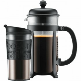 Caffettiera a Stantuffo Bodum Nero 1,25 L 0,35 L (8 Unità)