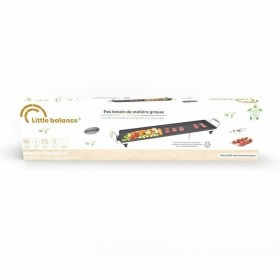 Piastra da Cucina Little Balance 8742 Nero 2000 W 90 x 23 cm