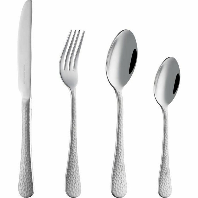 Posate Arthur Martin AM4463 Grigio Acciaio inossidabile 24 Pezzi