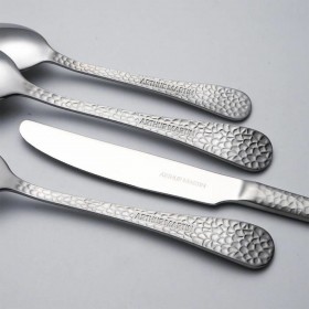Posate Arthur Martin AM4463 Grigio Acciaio inossidabile 24 Pezzi