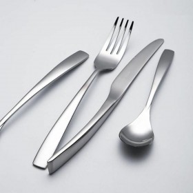 Posate Arthur Martin AM3630 Grigio Acciaio inossidabile 24 Pezzi