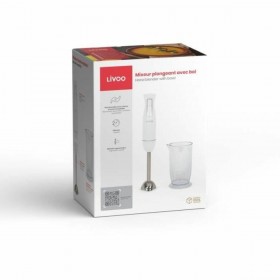 Frullatore ad Immersione Livoo DOP245W Bianco 400 W
