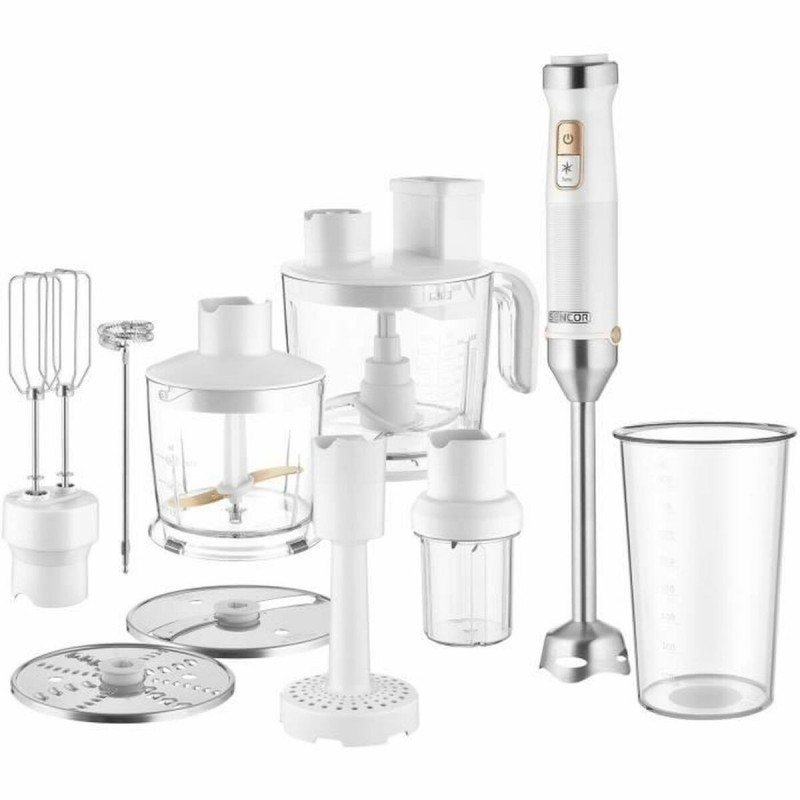 Set di Utensili da Cucina Sencor SHB 6551WH Bianco 1500 W