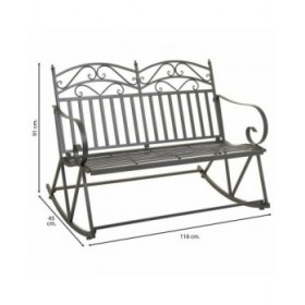 Divano Alexandra House Living Marrone 24 x 48 x 24 cm Sedia a Dondolo