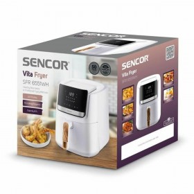 Friggitrice ad Aria Sencor SFR 6551WH Bianco 1600 W 6,5 L