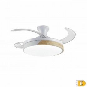 Ventilatore da Soffitto con Luce Romimex Bianco Naturale