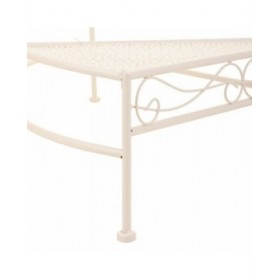Supporto per Vaso Alexandra House Living Bianco Metallo Ferro 25 x 37 x 59 cm