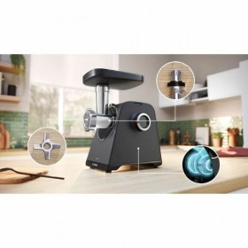 Tritatutto BOSCH MFWS430B Nero Grigio 1900 W