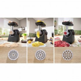 Tritatutto BOSCH MFWS430B Nero Grigio 1900 W