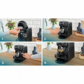 Caffettiera con Capsule BOSCH TAS162E Nero 1400 W 700 ml