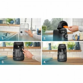 Caffettiera con Capsule BOSCH TAS162E Nero 1400 W 700 ml