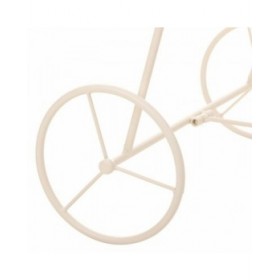 Supporto per Vaso Alexandra House Living Bianco Metallo Ferro 25 x 32 x 55 cm
