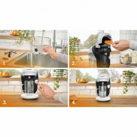 Caffettiera con Capsule BOSCH TAS114E Bianco 1400 W 700 ml
