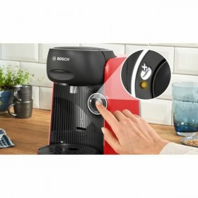 Caffettiera con Capsule BOSCH TAS163E T16 Finesse Nero Rosso rouge 1400 W 700 ml