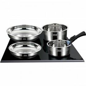 Batteria da Cucina Arthur Martin Acciaio 10 Pezzi