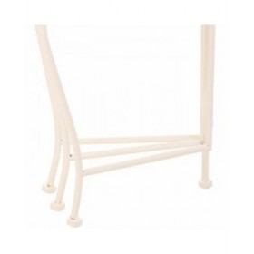 Supporto per Vaso Alexandra House Living Bianco Metallo Ferro 34 x 76 x 40 cm