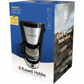 Caffettiera Americana Russell Hobbs Nero Acciaio 1080 W 1,25 L