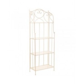Scaffale Alexandra House Living Bianco Metallo Ferro 28 x 70 x 28 cm