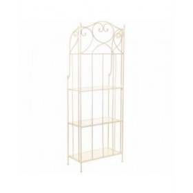 Scaffale Alexandra House Living Bianco Metallo Ferro 28 x 70 x 28 cm