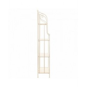 Scaffale Alexandra House Living Bianco Metallo Ferro 28 x 70 x 28 cm