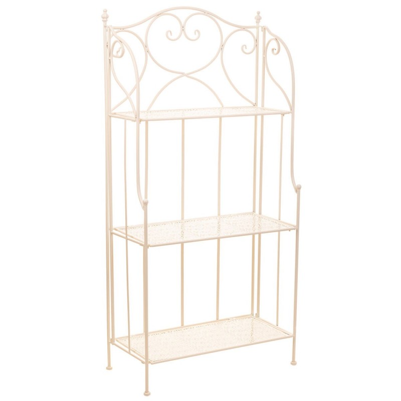 Scaffale Alexandra House Living Bianco Metallo Ferro 30 x 70 x 30 cm