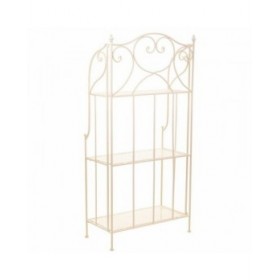 Scaffale Alexandra House Living Bianco Metallo Ferro 30 x 70 x 30 cm